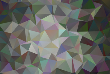 Light Gray vector polygonal background.