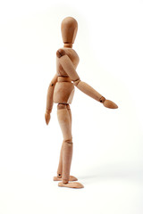Boneco de madeira