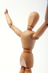 Boneco de madeira