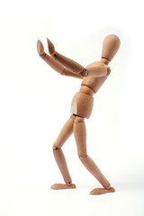 Boneco de madeira