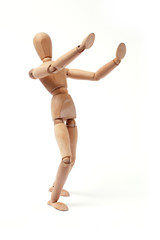 Boneco de madeira