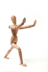 Boneco de madeira