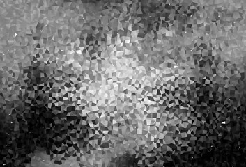 Light Gray vector pattern in square style.