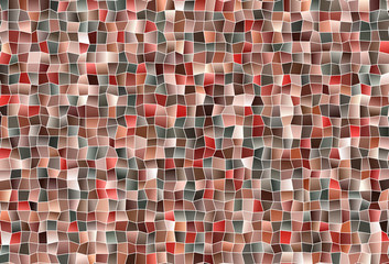 Fototapeta premium Light Green, Red vector backdrop with rhombus.