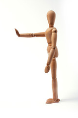 Boneco de madeira
