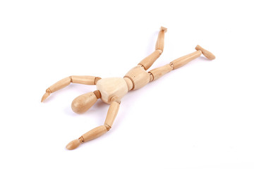 Boneco de madeira