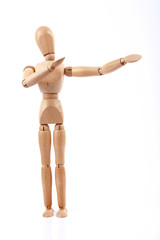 Boneco de madeira