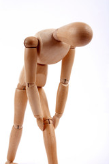 Boneco de madeira