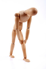 Boneco de madeira