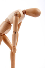Boneco de madeira