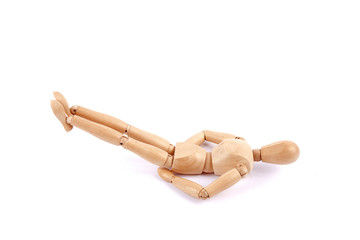 Boneco de madeira