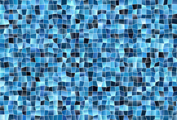 Dark BLUE vector layout with lines, rectangles.