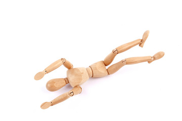 Boneco de madeira