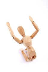 Boneco de madeira