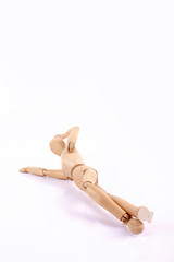Boneco de madeira