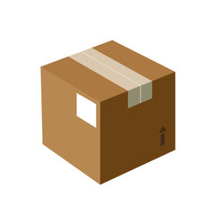 cardboard box emoji vector