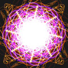 digital design of mandala oriental singh oriental pattern isolated background  art decor flame snow  creative motive 