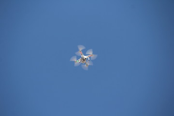 drone flying in the sky