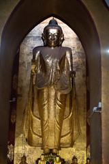 Golden Buddha Statue Myanmar