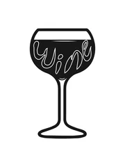 Foto op Plexiglas Wein Weinglas Weinprobe Weinlese Reben Alkohol Genuss Herbst Weinkenner trinken Romantik 1c © Style-o-Mat-Design