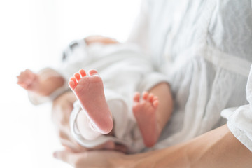新生児（0歳0ヶ月）の足