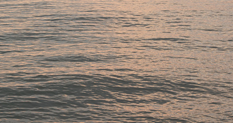 Sunset sea ocean in the evening