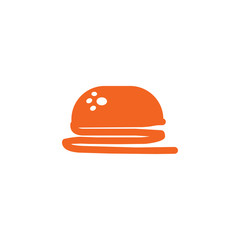 Burger logo icon design vector template