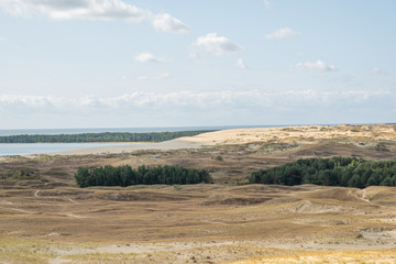 Hohe Düne in Nida Nidden auf der kurischen Nehrung in Litauen