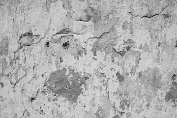 Texture of an old mill wall, Black and White