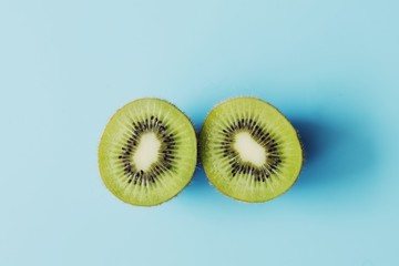 kiwi isolated on white background