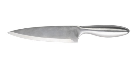 isolated knife on white background with clipping path