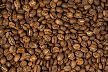 roasted coffee beans, can be used as a background