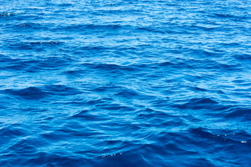 Blue sea water background texture