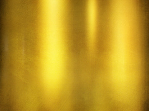 golden metal template.Gold background.