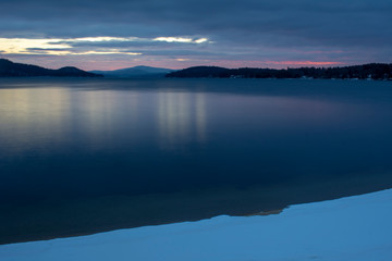 Fototapeta premium lake in the mountains