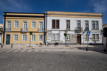 Platz (Praca) Dom Marcelino Franco in Faro, Algarve, Portugal