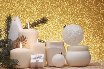 Spa composition and Christmas decorations