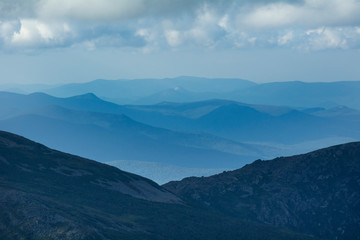 Obraz premium From Mt Washington, NH, USA