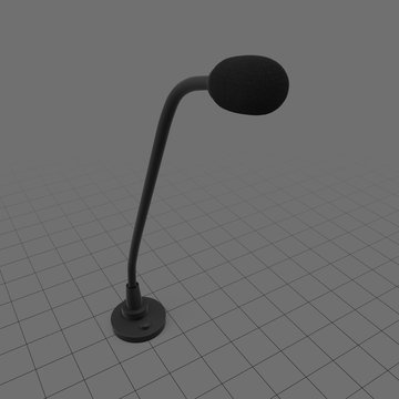 Podium microphone