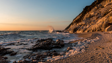 Alba alla Spiaggia della Vela