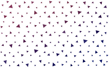 Dark Purple, Pink vector  polygonal background. Creative illustration in halftone style with triangles. Polygonal design for your web site.