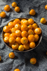 Raw Orange Organic Gooseberrries
