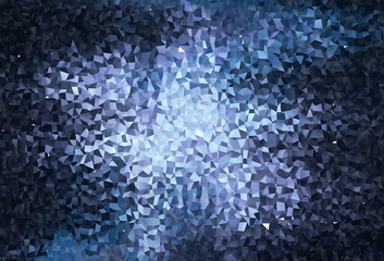 Dark Purple vector pattern in square style.