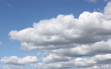 blue sky with clouds