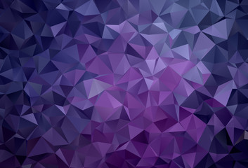 Dark Purple, Pink vector abstract polygonal background.