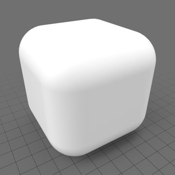 Rounded cube