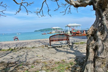 Asadang Bridge at Koh Si Chang, Thailand