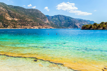 Greece world famous amazing beach island of Zakynthos