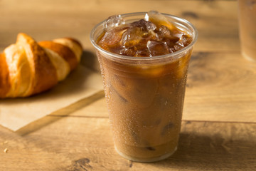Sweet Iced Almond Milk Coffee