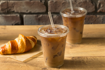 Sweet Iced Almond Milk Coffee